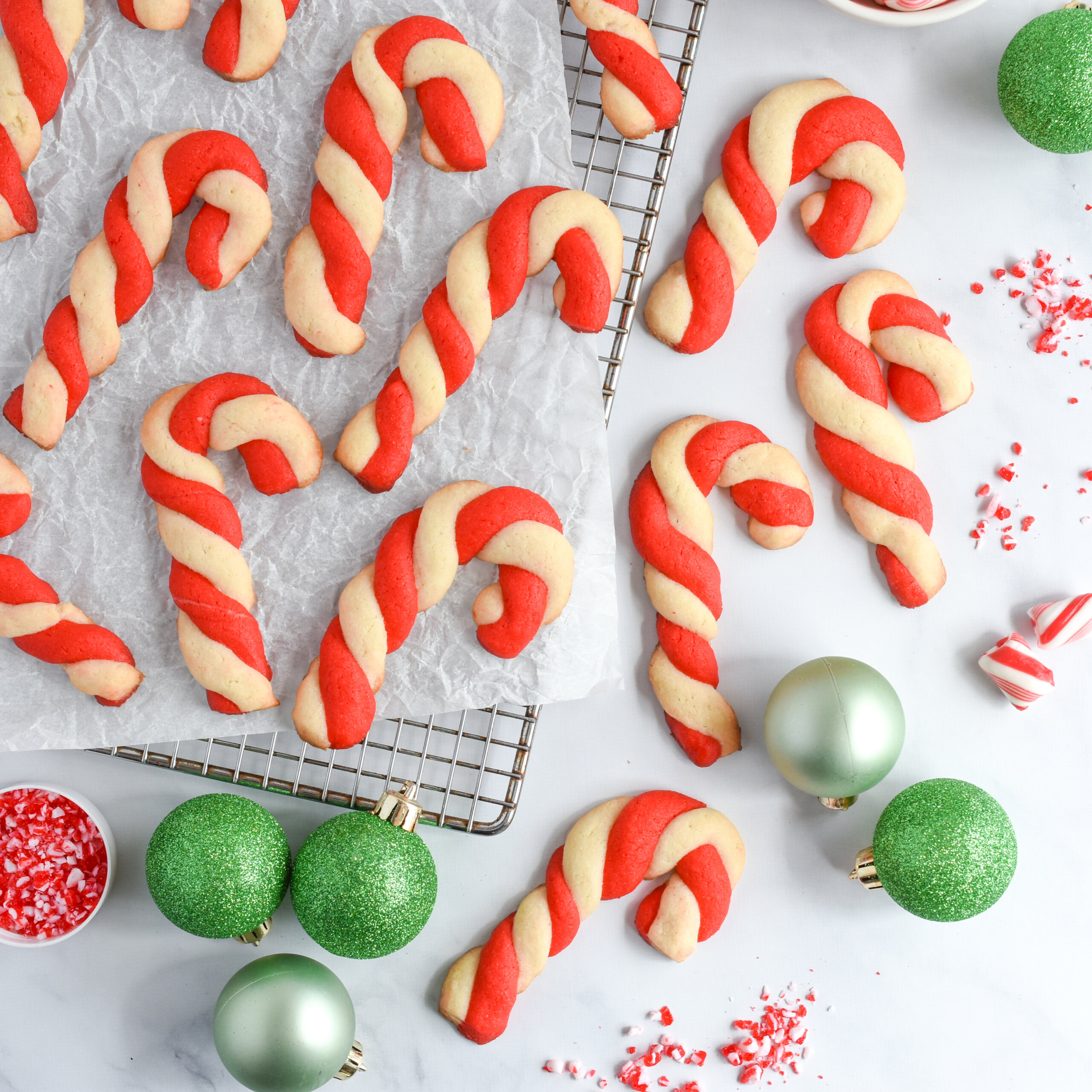Candy Cane Cookies