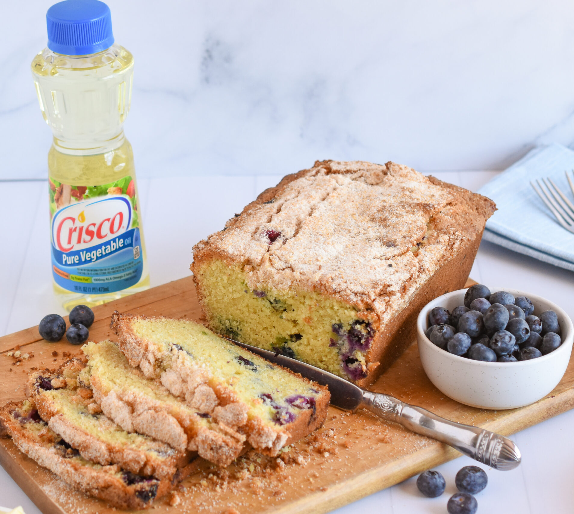 Christina Tosi’s Blueberry Muffin Poundcake