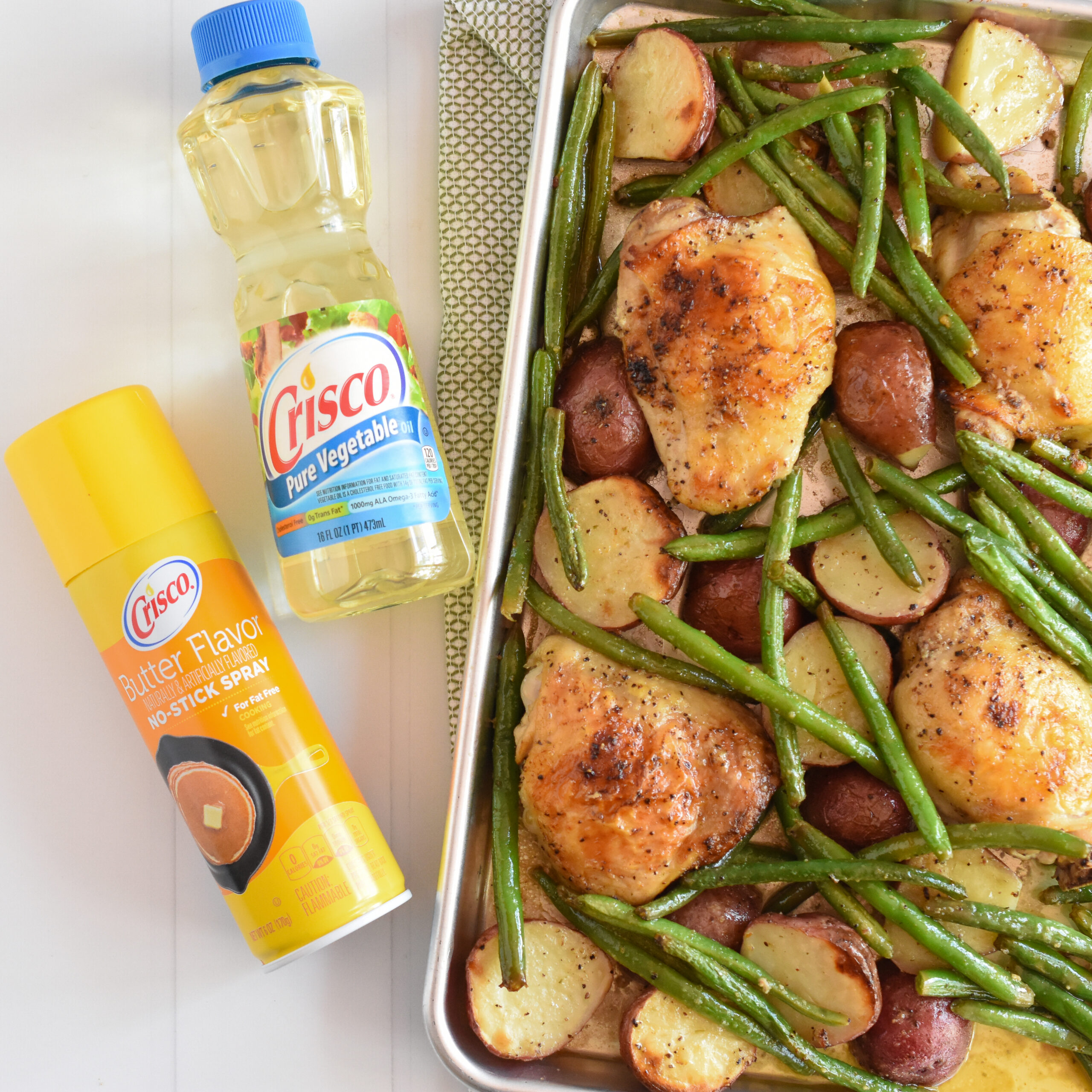 Sheet Pan Lemon Chicken