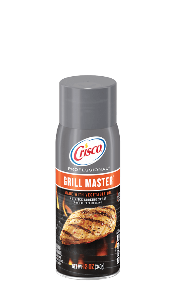 Crisco Professional<sup>®</sup> Grill Master<sup>®</sup> No-Stick Grill Spray