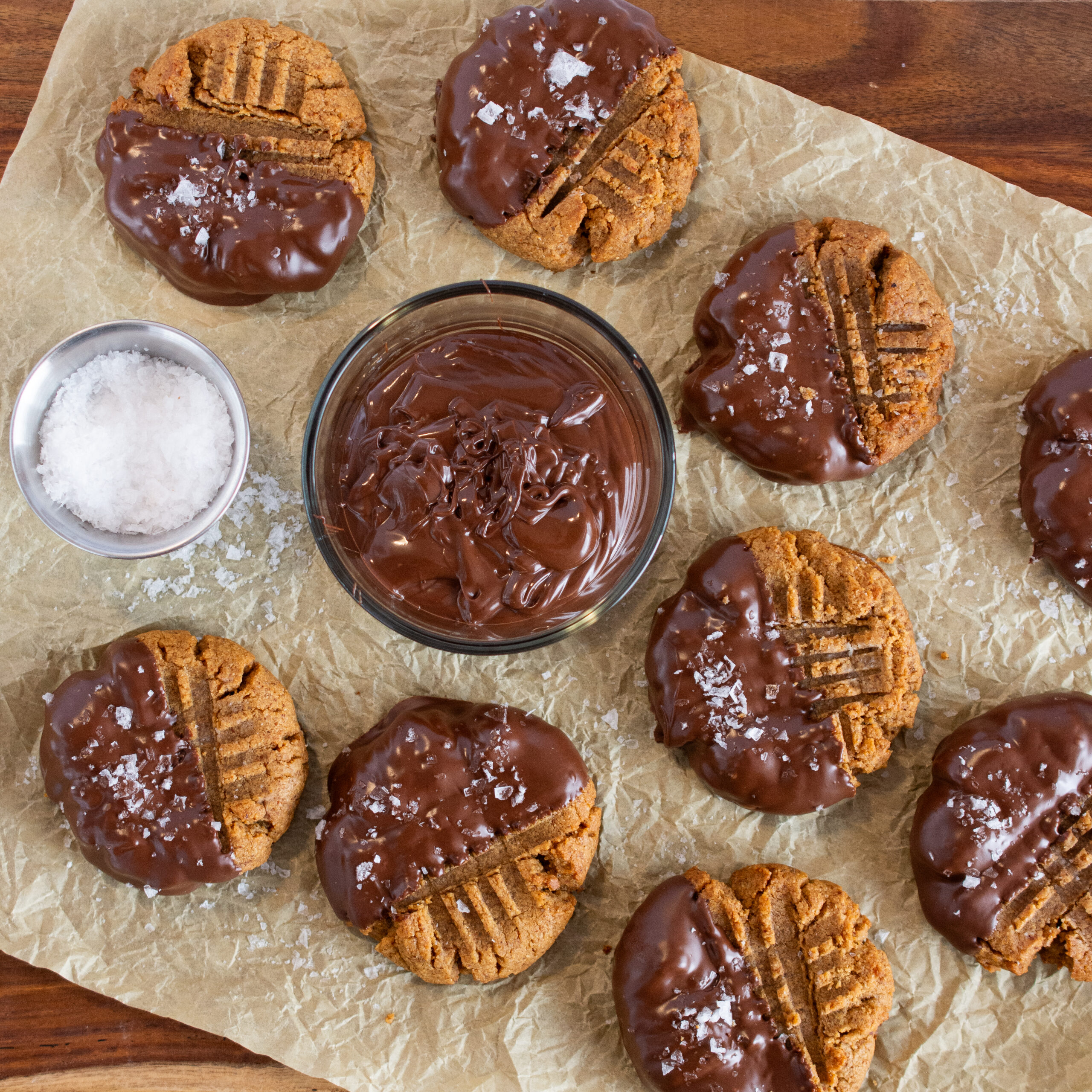 Flourless Almond Butter Cookies