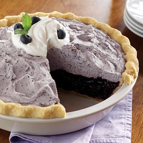 Blueberry Bavarian Pie