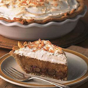 Candied Almond Sweet Potato Pie