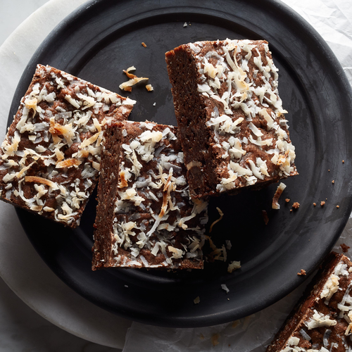 Chocolate Coconut Brownies