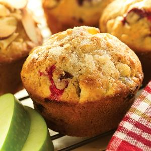 Cranberry Apple Muffins