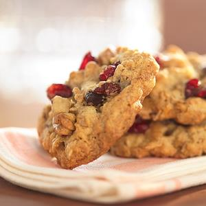 Cranberry Walnut Oatmeal Cookies