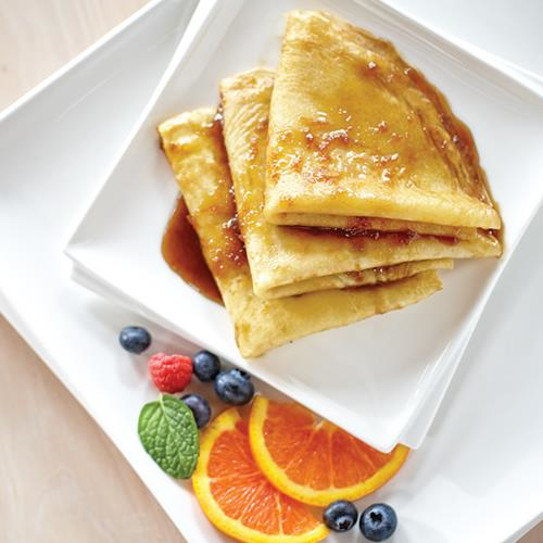 Crepes With Orange Sauce