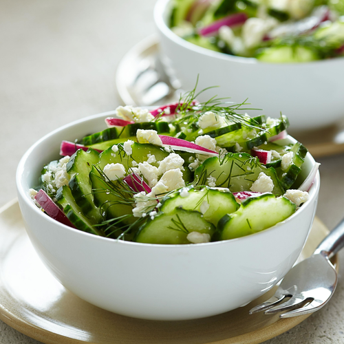 Fresh Cucumber & Feta Salad