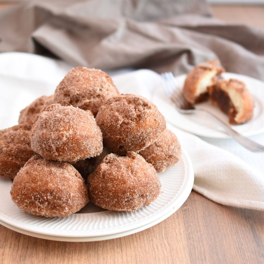 Fried Biscuits with Apple Butter