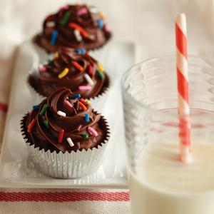 Frosted Brownie Cups