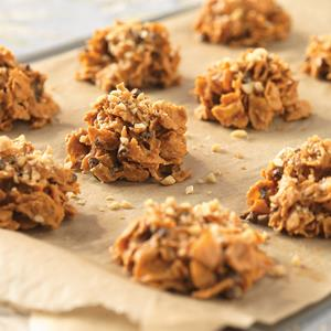 Butterscotch-Peanut Butter No-Bakes