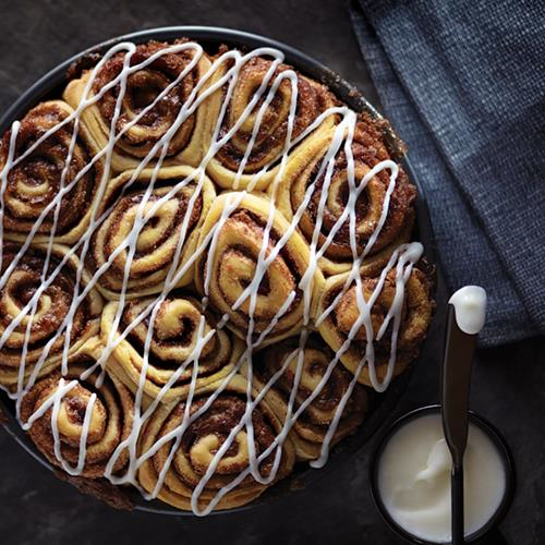 Homemade Cinnamon Rolls with Cream Cheese Frosting