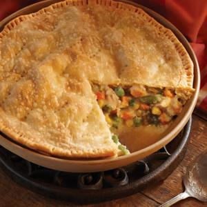 Homestyle Turkey and Vegetable Pot Pie