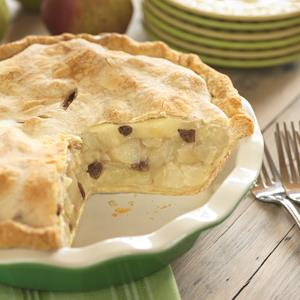 Honeyed Cream Cheese Pear Pie