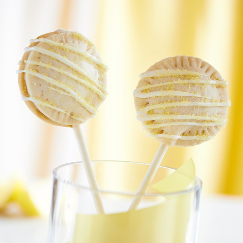 Lemon Coconut Pie Pops