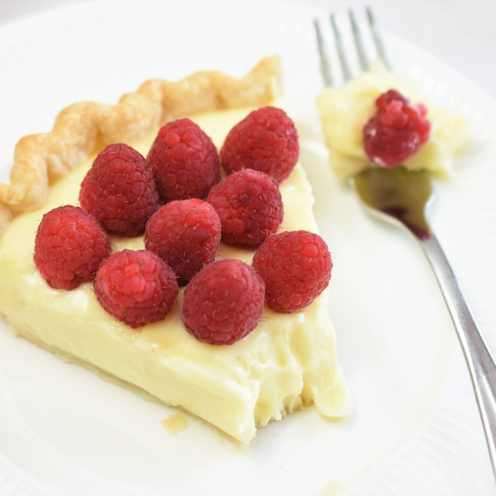 Lemon Raspberry Pie