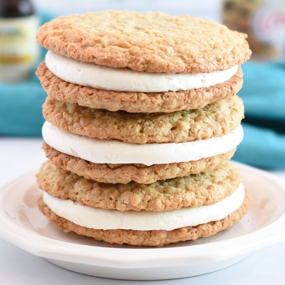 Oatmeal Coconut Sandwich Cookies