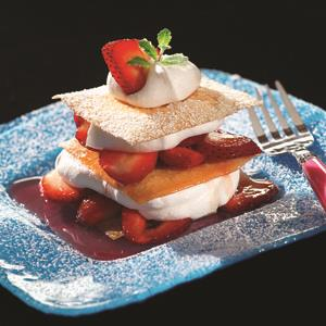 Quick Strawberry Napoleons