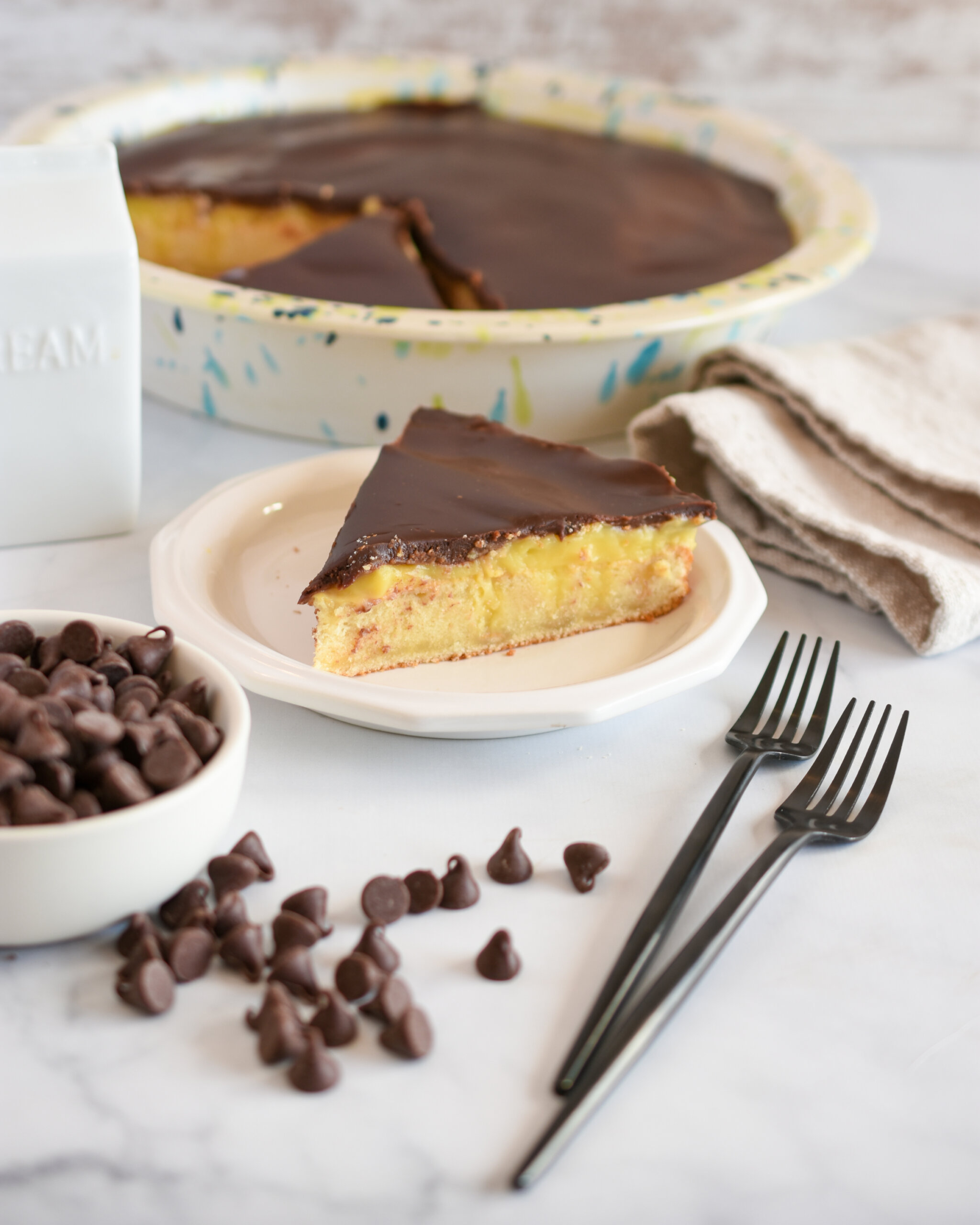 Easy Boston Cream Pie