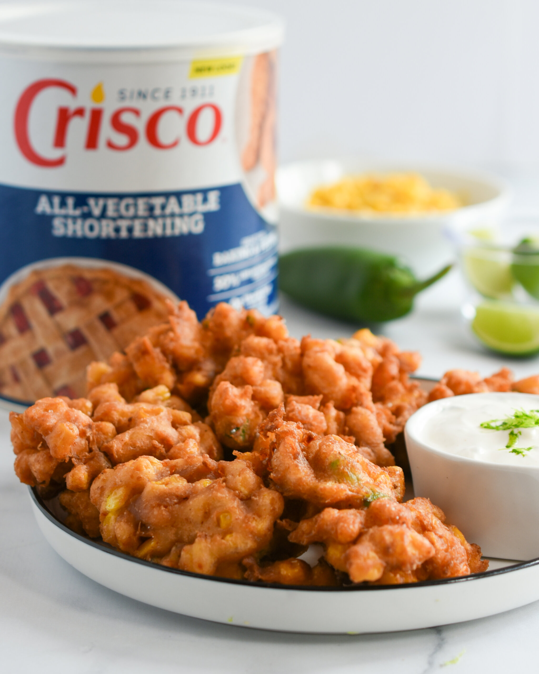 Mexican Street Corn Fritters
