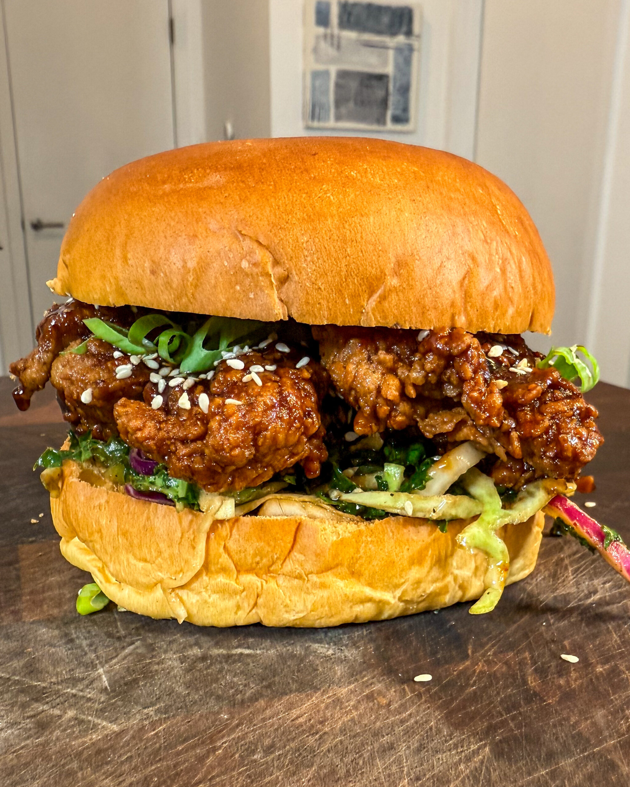 Sesame Fried Chicken Sandwich