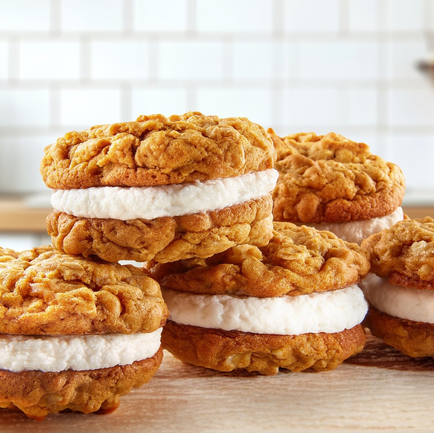 Oatmeal Cookie Sandwiches