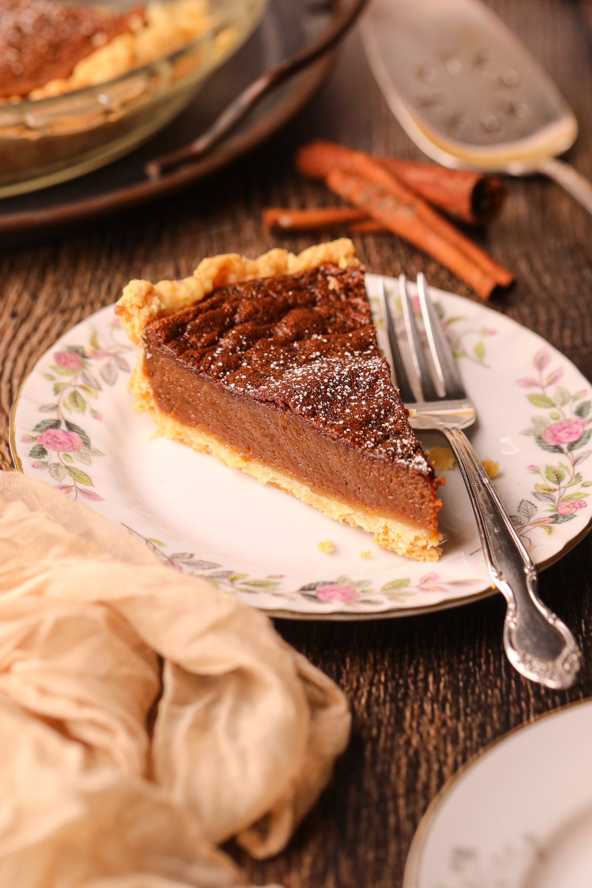 Gingerbread Chess Pie