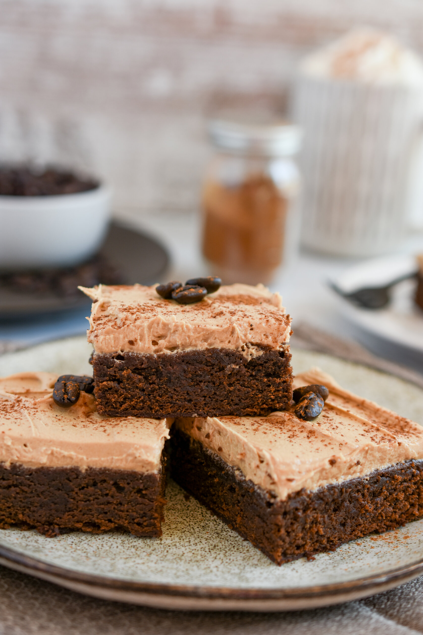 Cinnamon Cappuccino Brownies