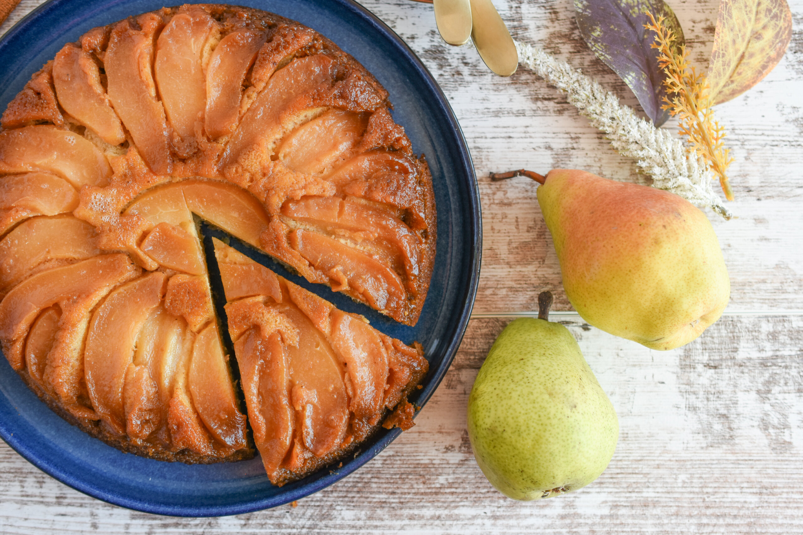 Golden Pear Cake