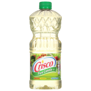 Pure Canola Oil by Crisco for your many cooking and baking needs!