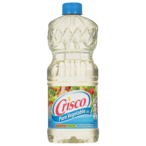 Crisco Pure Vegetable Oil for light cooking and baking needs!
