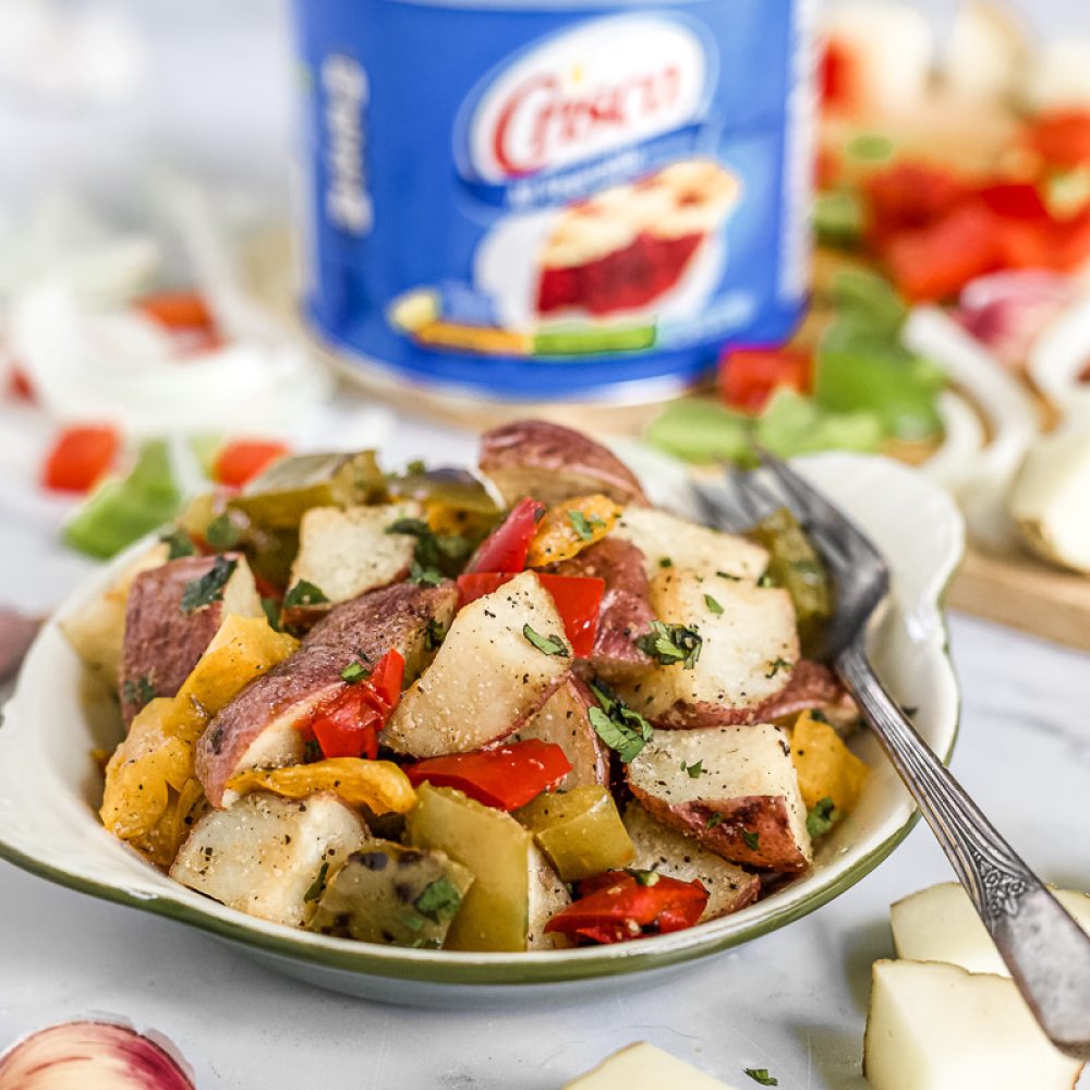 Crisco Fried Potatoes and Peppers-2