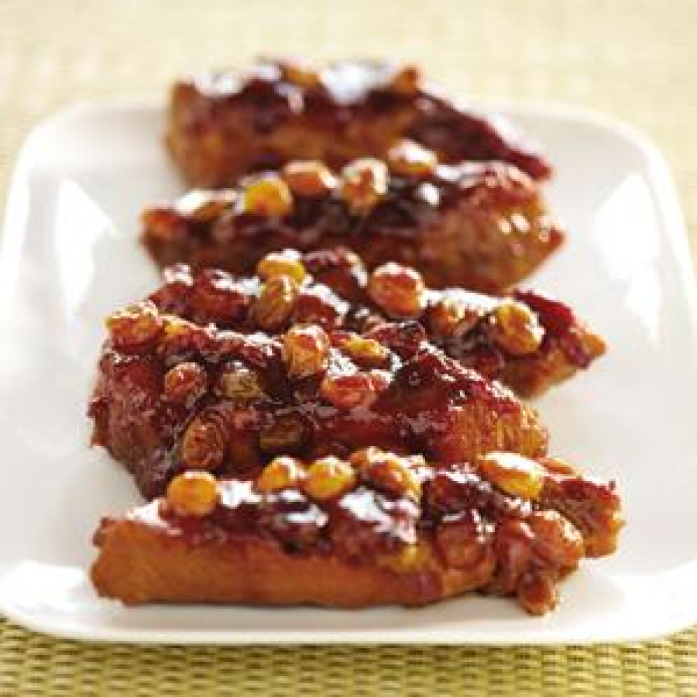 country-pork-ribs-with-ginger-raisin-bbq-sauce