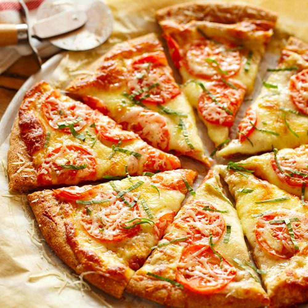 garlic-margherita-pizza